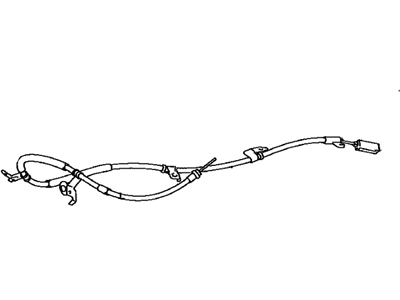 Toyota 46410-47100 Cable Assembly, Parking