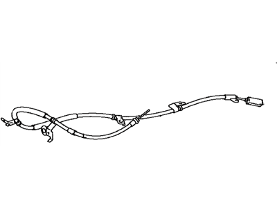 Toyota Prius Parking Brake Cable - 46410-47100