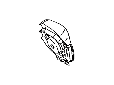 Toyota 45130-12B90-B0 Button Assy, Horn