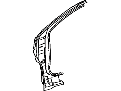 Toyota 61131-52270 Pillar, Front Body, Upper Outer RH