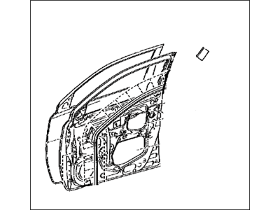 Toyota 67001-52450 Panel Sub-Assy, Front Door, RH