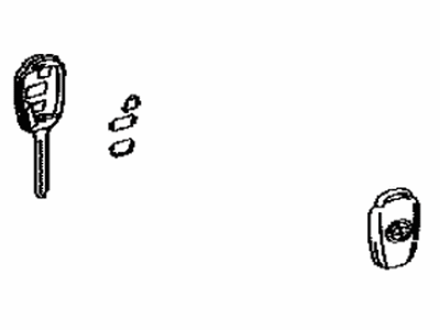 Toyota 89072-21150 Housing Set, Door Control Transmitter