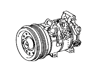 2010 Scion xD A/C Compressor - 88310-1A660