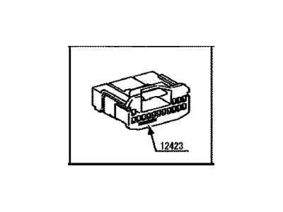 Toyota 90980-12423 Housing, Connector F