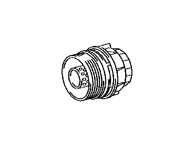 Toyota 15620-37010 Cap Assembly, Oil Filter