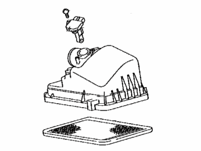 Toyota 17705-37090 Cap Sub-Assy, Air Cleaner