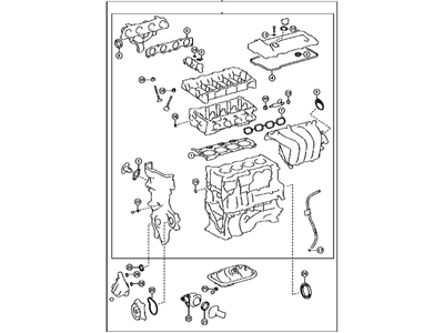 Toyota 04111-37112 Gasket Kit, Engine Overhaul