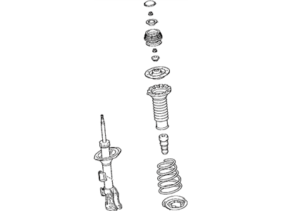 2010 Scion xD Shock Absorber - 48520-59645