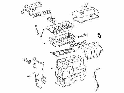 Toyota 04112-37091 Gasket Kit,Engine Va