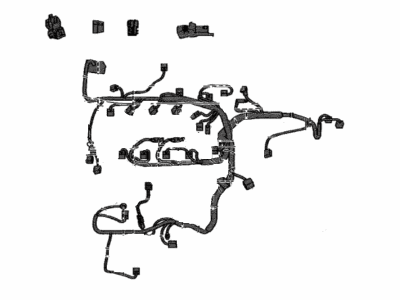 Toyota 82121-52K01 Wire, Engine