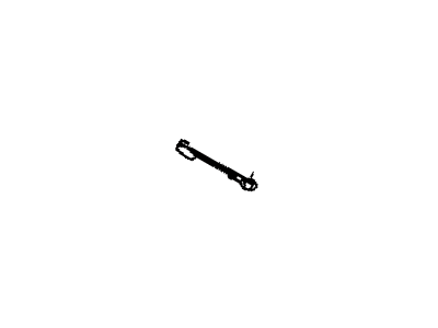 Toyota 73383-34010 Hook, Rear Seat Belt