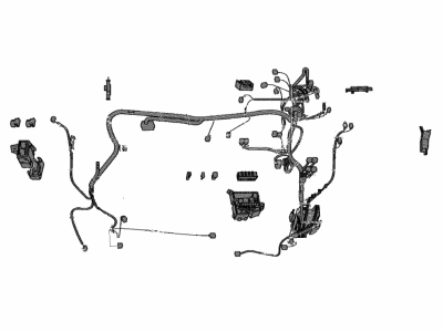 Toyota 82111-52N81 Wire, Engine Room Main