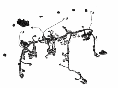 Toyota 82141-5DN73 Wire, Instrument Panel