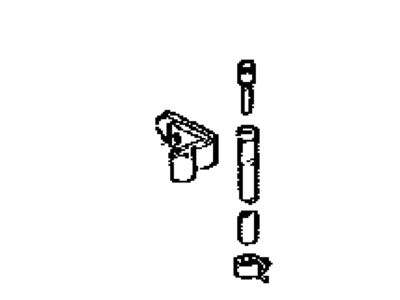 Toyota 43209-60050 Hose Sub-Assembly, Front Ax