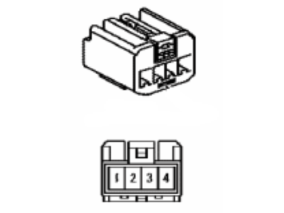 Toyota 90980-11950 Housing, Connector F