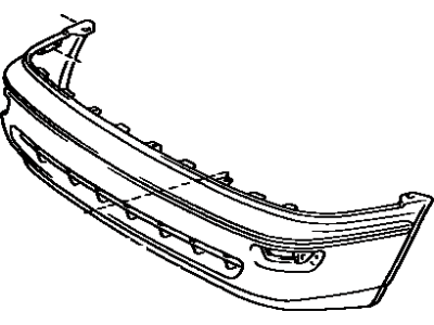 Toyota 52119-1E902 Cover, Front Bumper