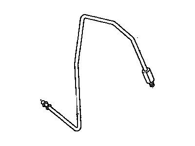 1997 Toyota Corolla Oil Cooler Hose - 32921-12380