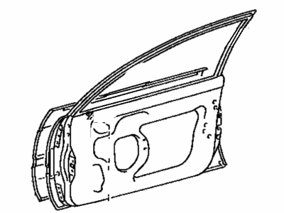 Toyota 67001-1A470 Panel Sub-Assy, Front Door, RH