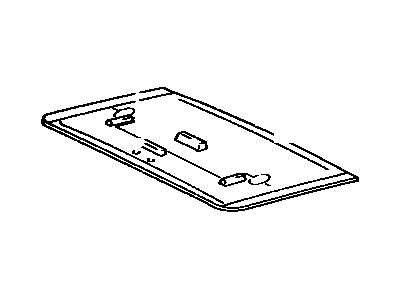 Toyota 63320-12110-K1 HEADLINING Assembly, Sun Roof