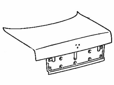 Toyota 64401-1A510 Panel Sub-Assy, Luggage Compartment Door