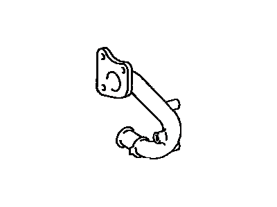 Toyota 16322-15050 Pipe, Water Inlet