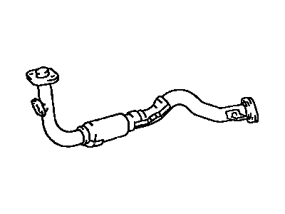 1997 Toyota Corolla Exhaust Pipe - 17410-1A170