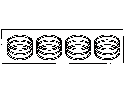 Toyota Celica Piston Ring Set - 13013-16340