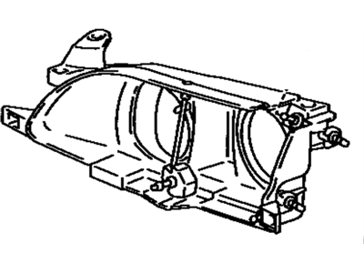 1994 Toyota Corolla Headlight - 81106-1A490