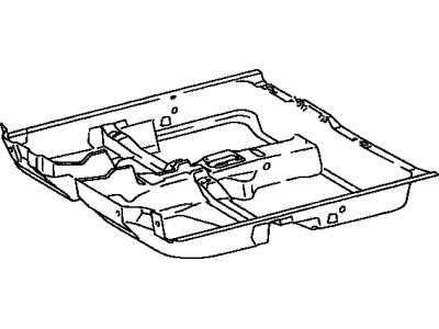 Toyota 58510-1E661-B1 Carpet Assy, Front Floor, Front