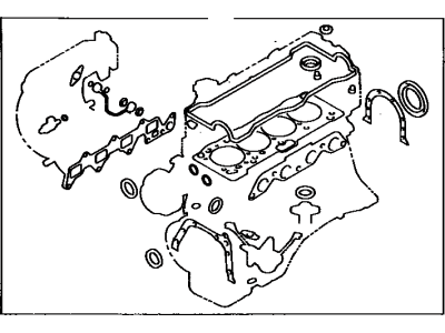 Toyota 04111-16282 Gasket Kit, Engine Overhaul