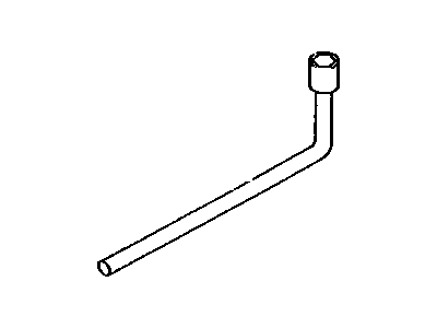 Toyota 09150-02020 Wrench, Hub Nut Box