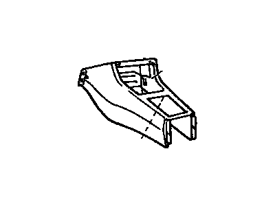 Toyota 55434-02020-B0 Panel, Instrument Panel Finish, Lower Center