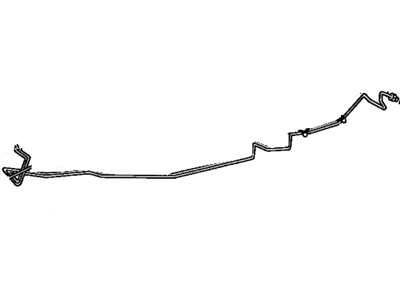 Toyota 47322-12270 Tube, Rear Brake