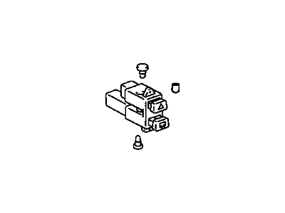 Toyota 84332-12342 Switch Assembly, Hazard Warning Signal