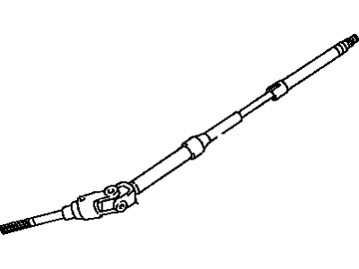 1994 Toyota Corolla Steering Shaft - 45210-12450
