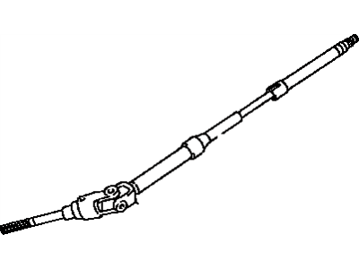 1996 Toyota Corolla Steering Shaft - 45210-12450