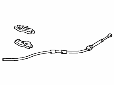 Toyota 33820-12580 Cable Assy, Transmission Control