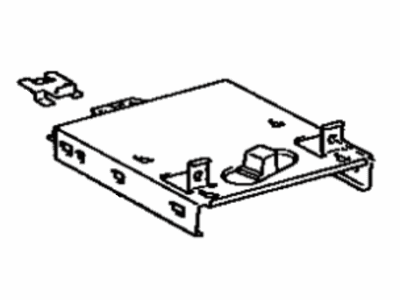 Toyota 74104-12230 Retainer Sub-Assy, Front Ash Receptacle