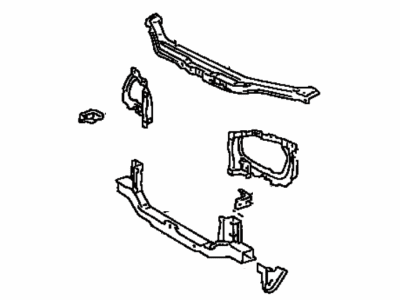 Toyota 53201-1A030 Support Sub-Assy, Radiator