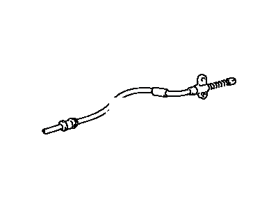 Toyota 46430-12300 Cable Assembly, Parking Brake
