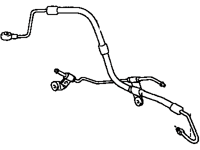 Toyota 44410-12492 Tube Assy, Pressure Feed