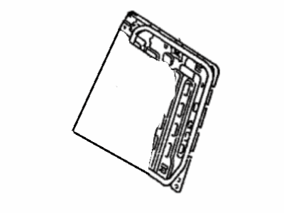 Toyota 71017-12460 Frame Sub-Assy, Rear Seat Back, RH