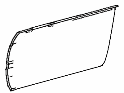 Toyota 67111-12610 Panel, Front Door, Outer RH