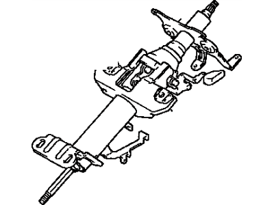 Toyota 45200-12180 Post Assembly, Steering