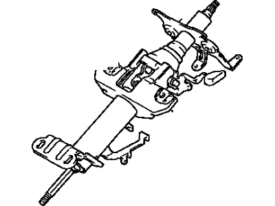 1994 Toyota Corolla Steering Column - 45200-12180