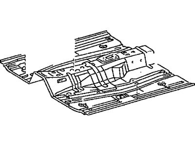 1995 Toyota Corolla Floor Pan - 58111-12260