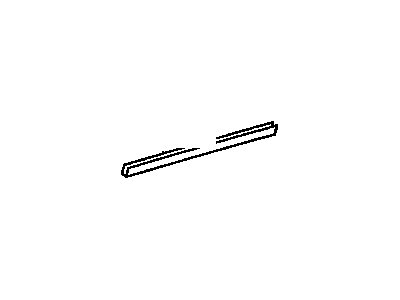 Toyota 69975-12010 Filler, Rear Door Glass Channel