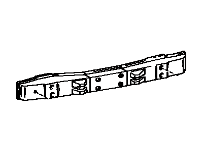 Toyota 52171-12140 Reinforcement, Rear Bumper