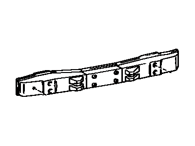 Toyota 52171-13050 Reinforcement, Rear Bumper