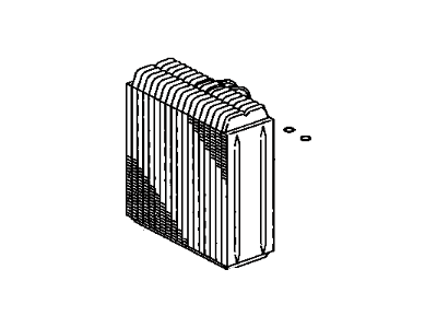 Toyota 88501-02010 EVAPORATOR Sub-Assembly, Cooler